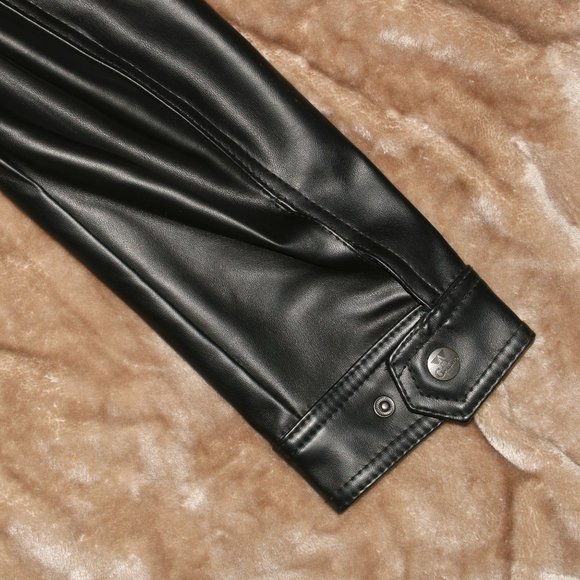 GA Milano Italy Leather Jacket - Genuine REAL - New with Tags - Length 27 - Picture 16 of 16